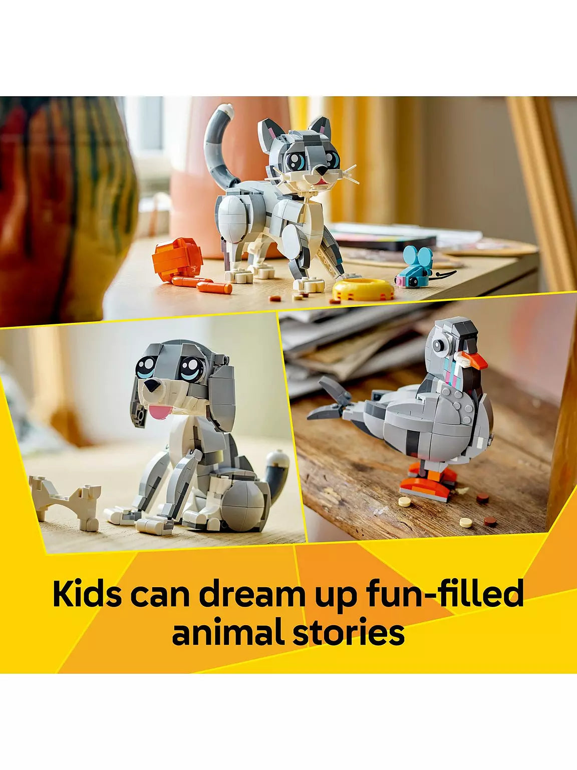 ليجو 31163 كريتور القطة مرحة مكعبات التركيب LEGO