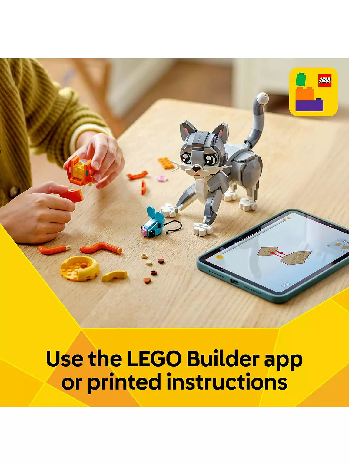 ليجو 31163 كريتور القطة مرحة مكعبات التركيب LEGO