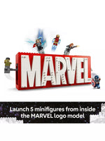ليجو 76316 مارفل شعار مارفل والشخصيات الصغيرة مكعبات التركيب LEGO