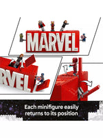 ليجو 76316 مارفل شعار مارفل والشخصيات الصغيرة مكعبات التركيب LEGO