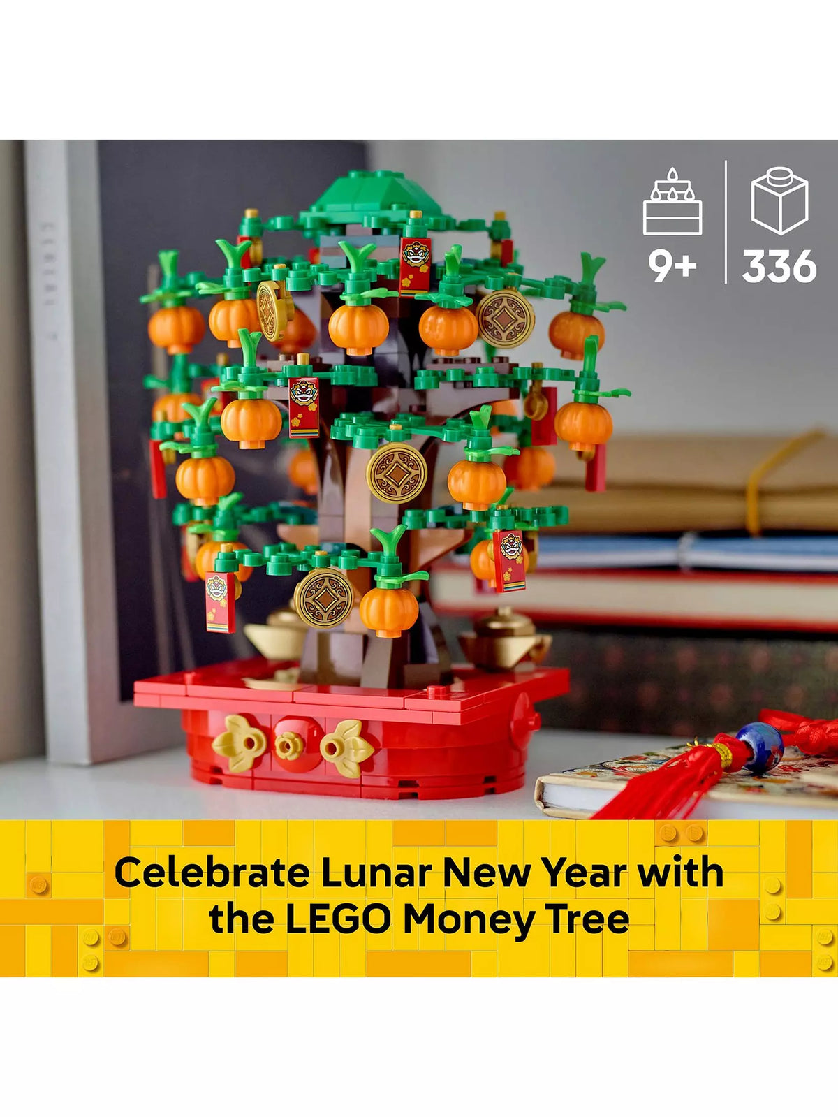 ليجو شجرة المال للعام القمري مكعبات التركيب LEGO