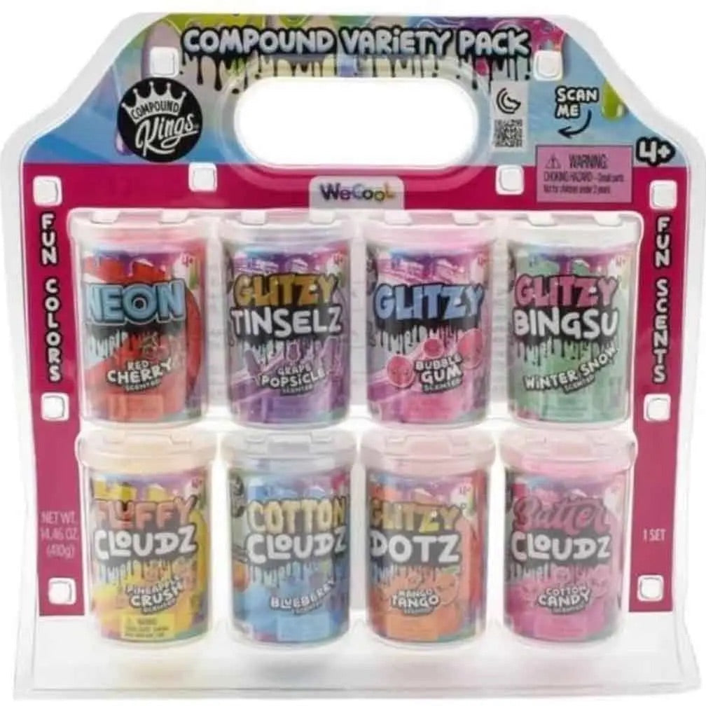 كومباوند كينجز بوكس السلايم 8 قطع سلايم Compound Kings