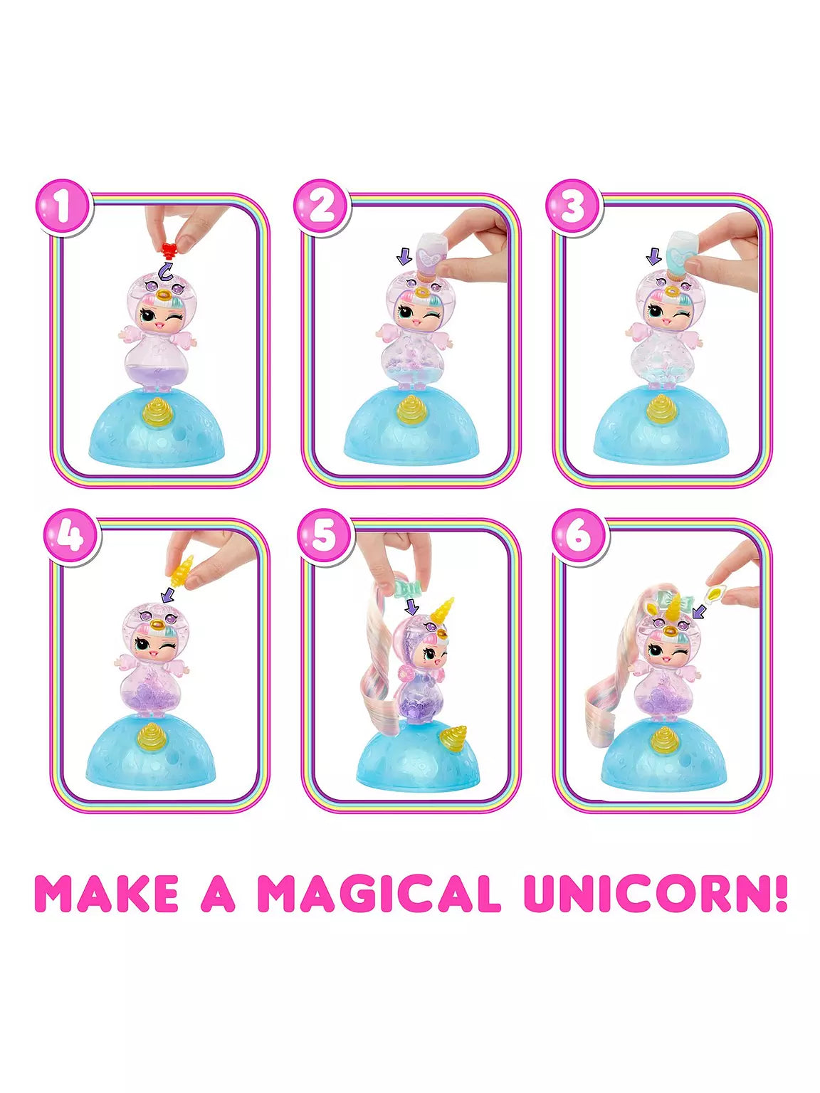 ال او ال سربرايز بيضة مفاجأة يونيكورنز توتس المجسمات LOL Surprise