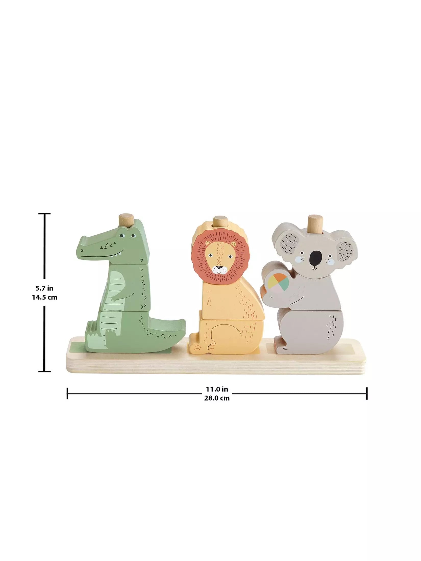 فيشر برايس لعبة تكديس الحيوانات مواليد تفاعلي Fisher-Price