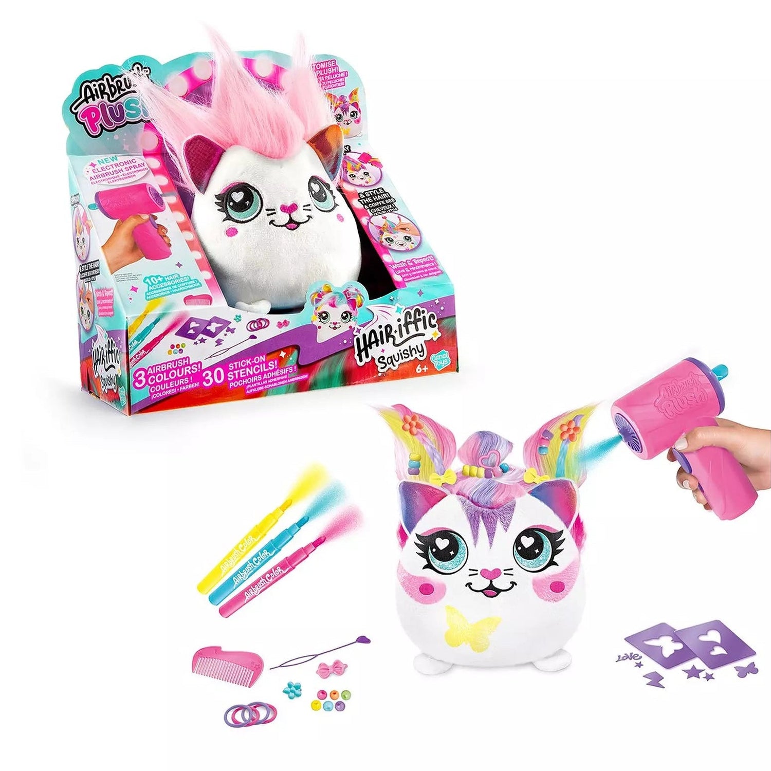 كانال تويز لعبة رش الهواء القطنية رسم و تلوين canal toys