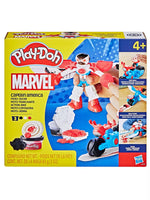 بلاي دوه قطاعة موتو كابتن امريكا الصلصال والمعجون Play-Doh