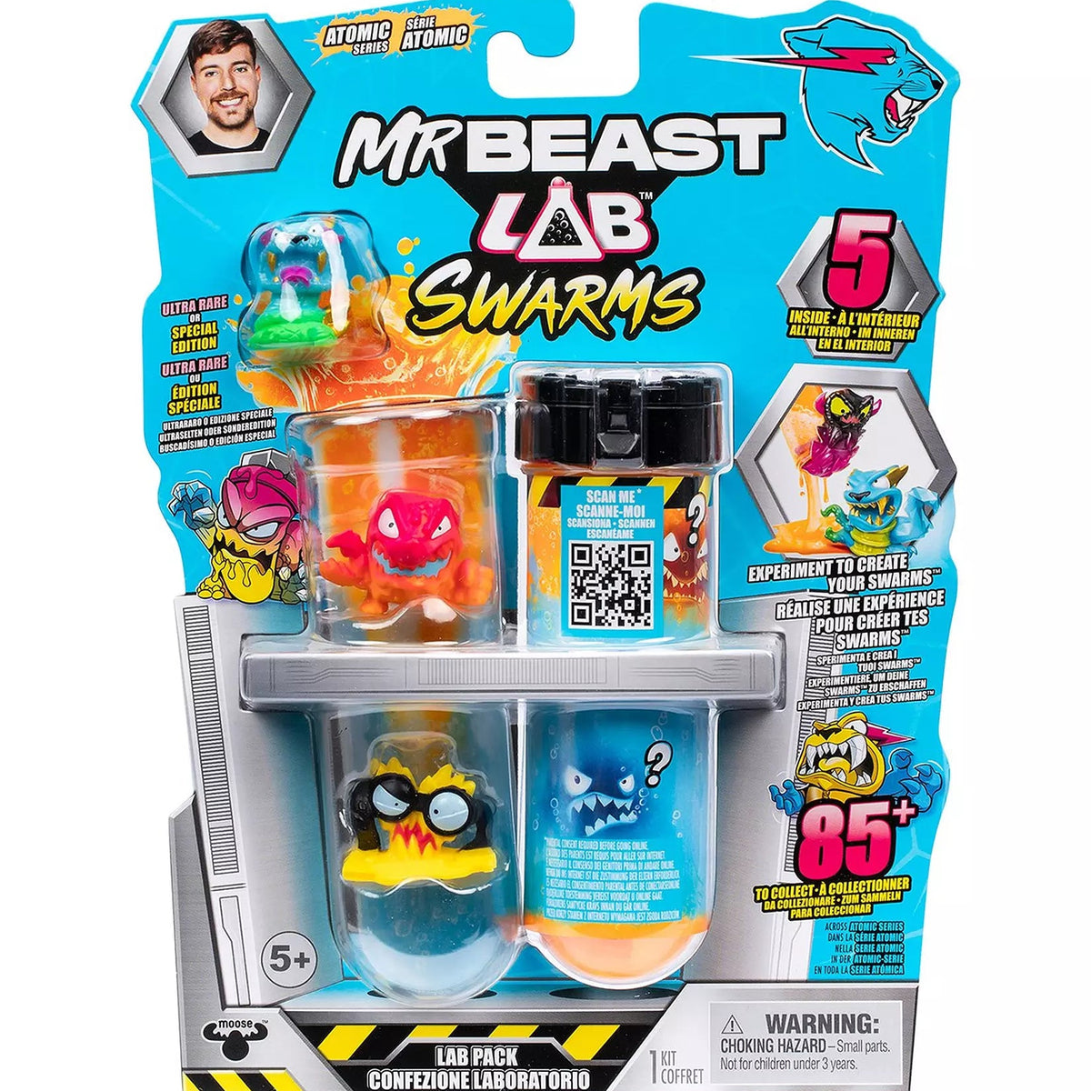 مستر بيست لاب مختبر سارمز مجسمات الحيوانات MrBeast Lab