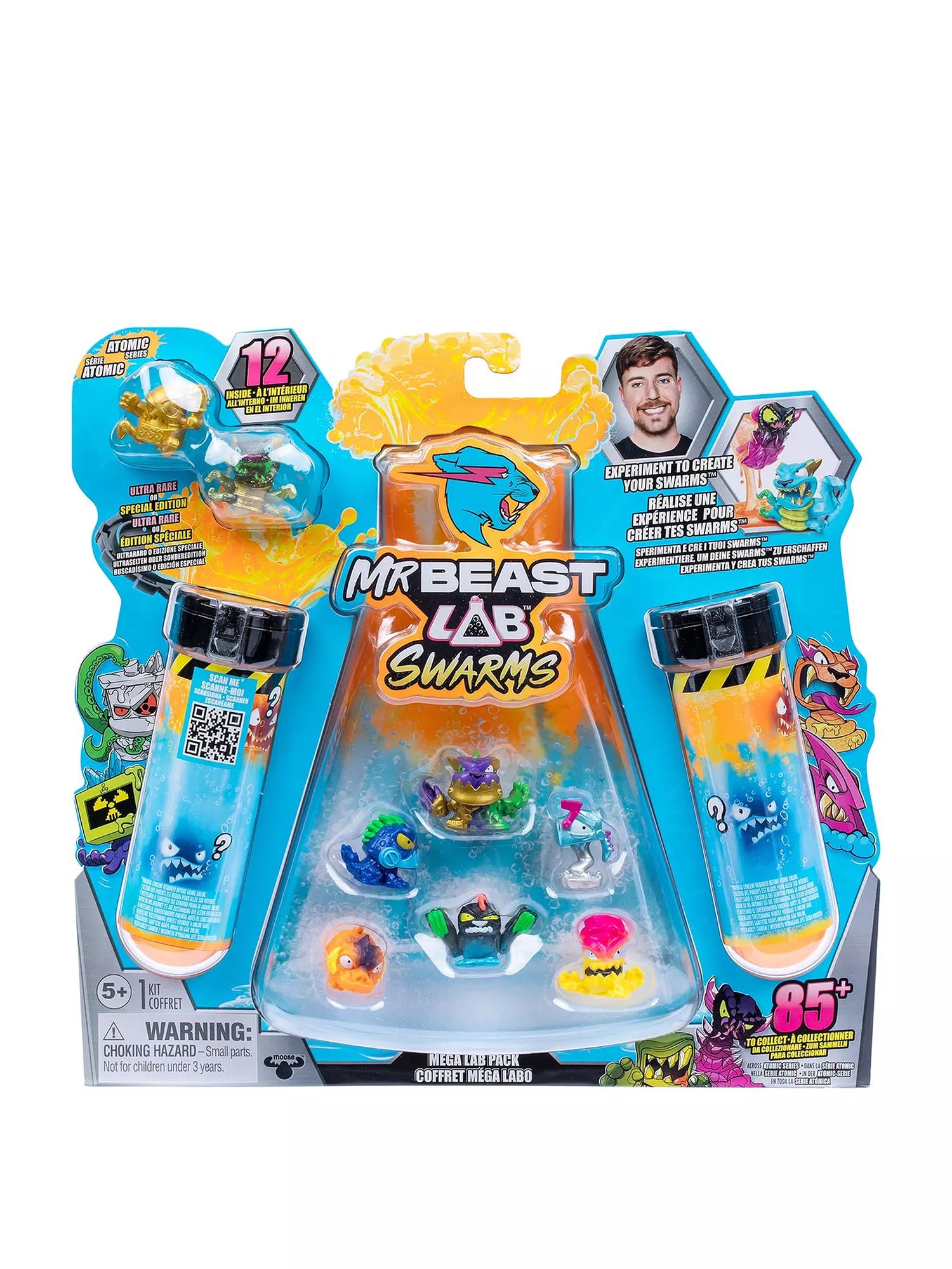 مستر بيست لاب مختبر ميغا اس 2 متنوع مجسمات الحيوانات MrBeast Lab