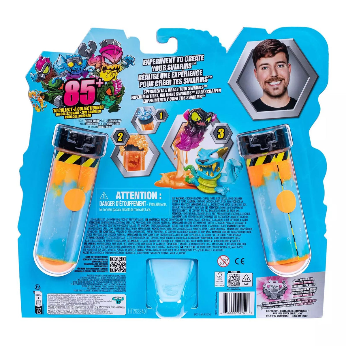مستر بيست لاب مختبر الأسراب مخالب النمر مجسمات الحيوانات MrBeast Lab