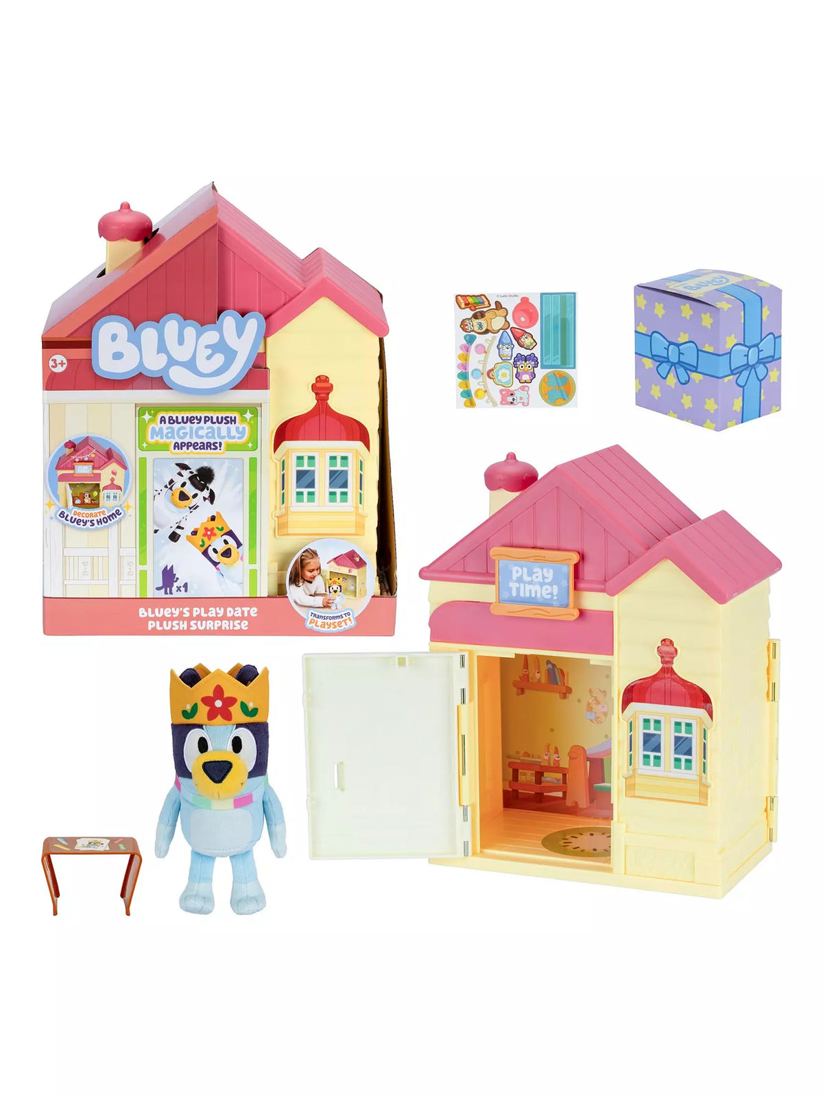 بلوي دمية بلوي بلاي ديت متنوع الالعاب القطنية Bluey