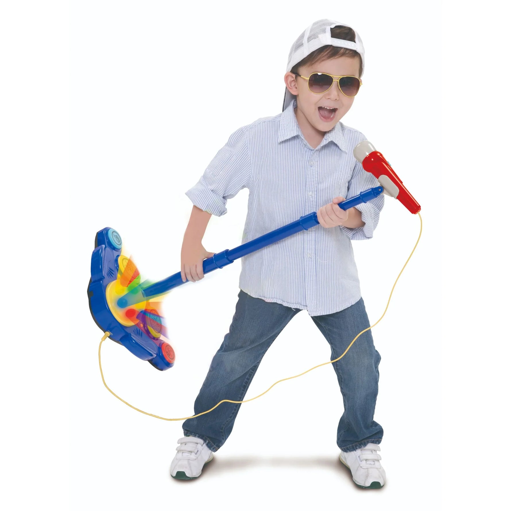 وين فن ميكروفون بيت بوب للغناء والعزف تقمص الأدوار WinFun
