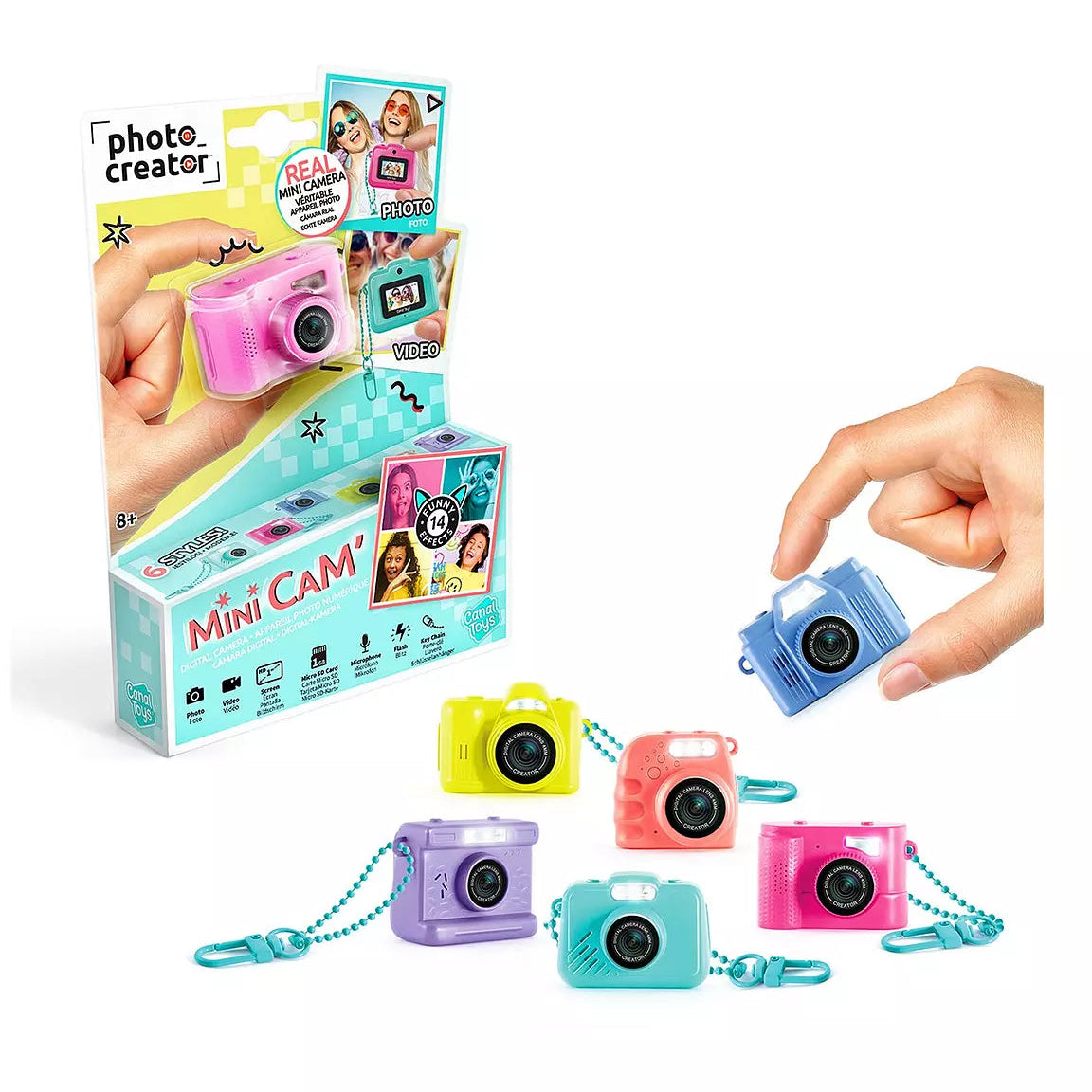 كانال تويز كاميرا رقمية صغيرة ألعاب الكترونية canal toys