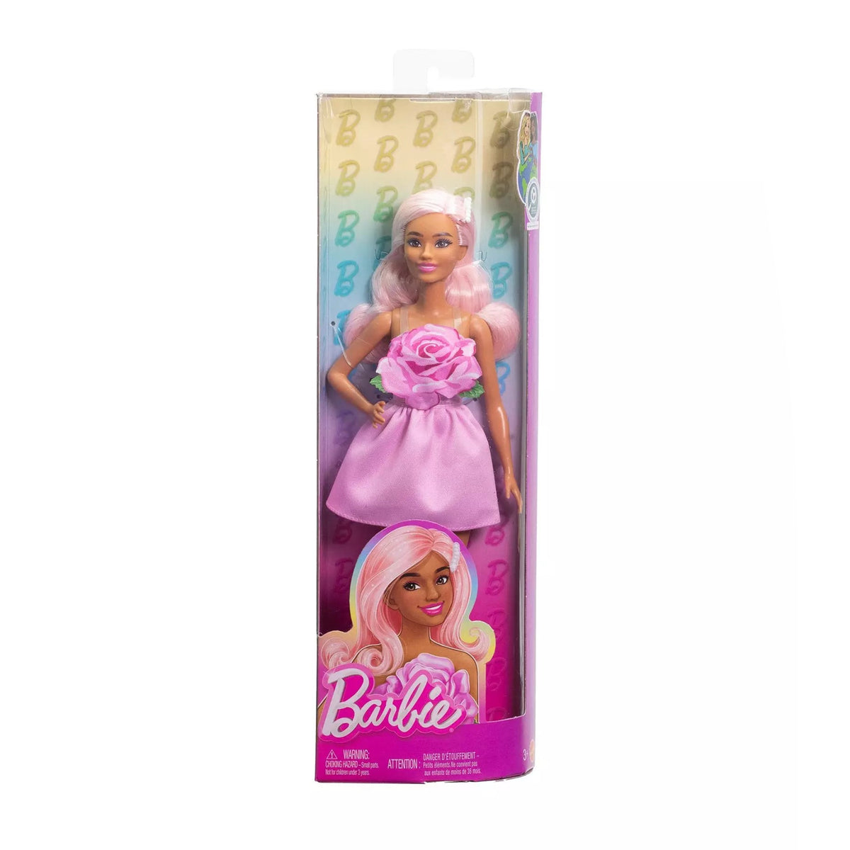باربي دمية فاشنيستاس بشعر زهري دمى الشخصيات Barbie