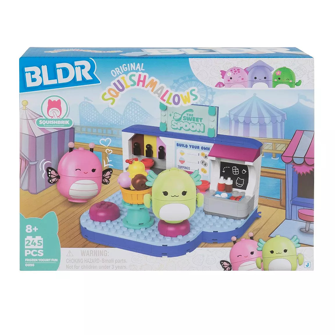 بيلدر مكعبات سكويشمالوز مرح الزبادي المثلج