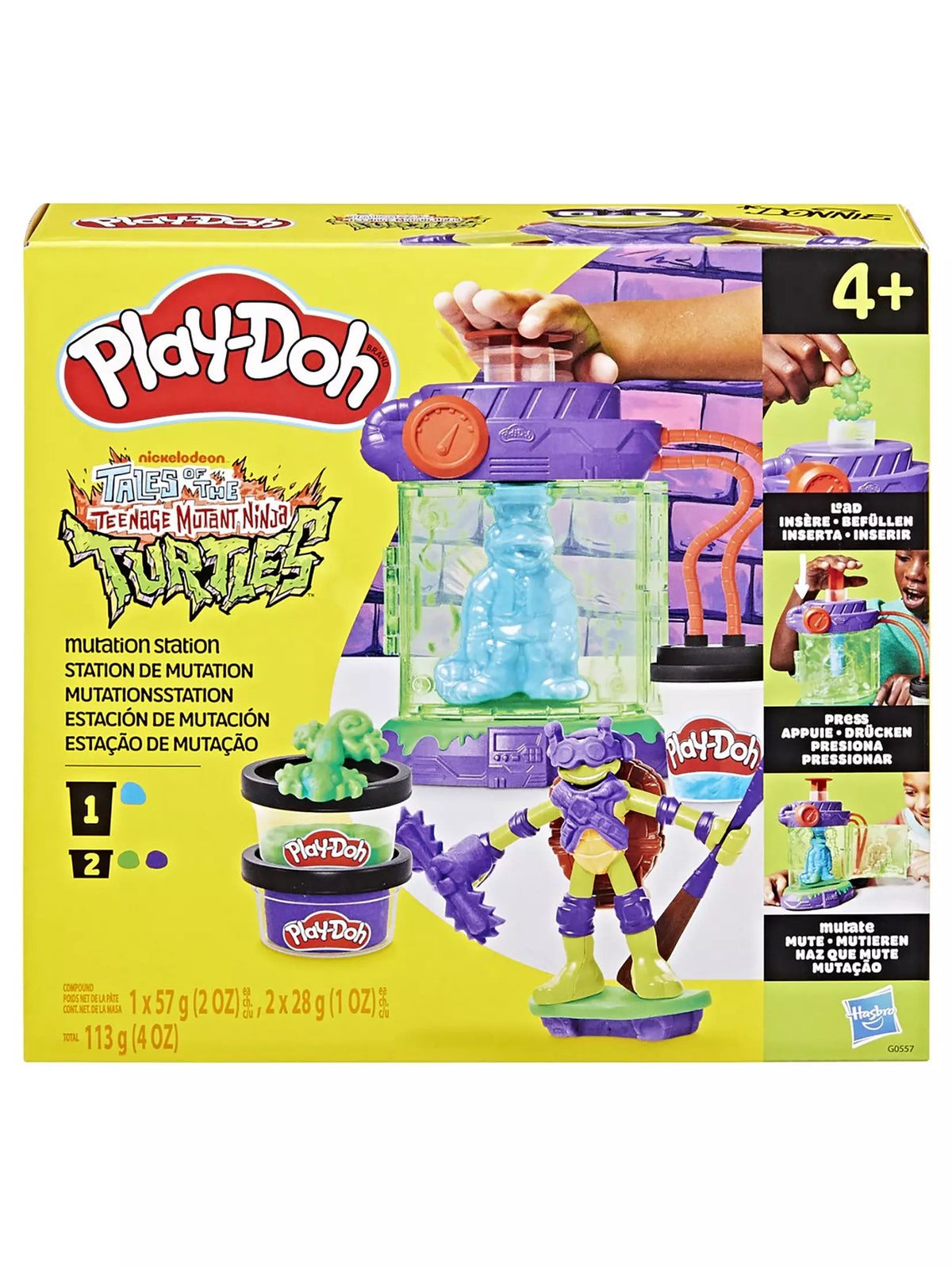 بلاي دوه صلصال محطة طفرة سلاحف النينجا الصلصال والمعجون Play-Doh