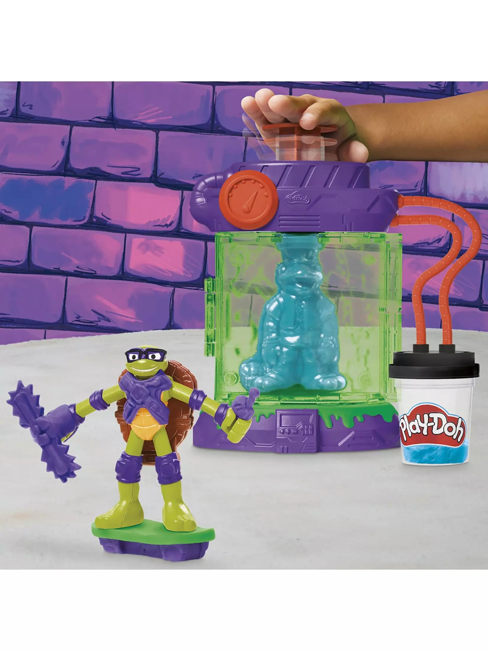 بلاي دوه صلصال محطة طفرة سلاحف النينجا الصلصال والمعجون Play-Doh