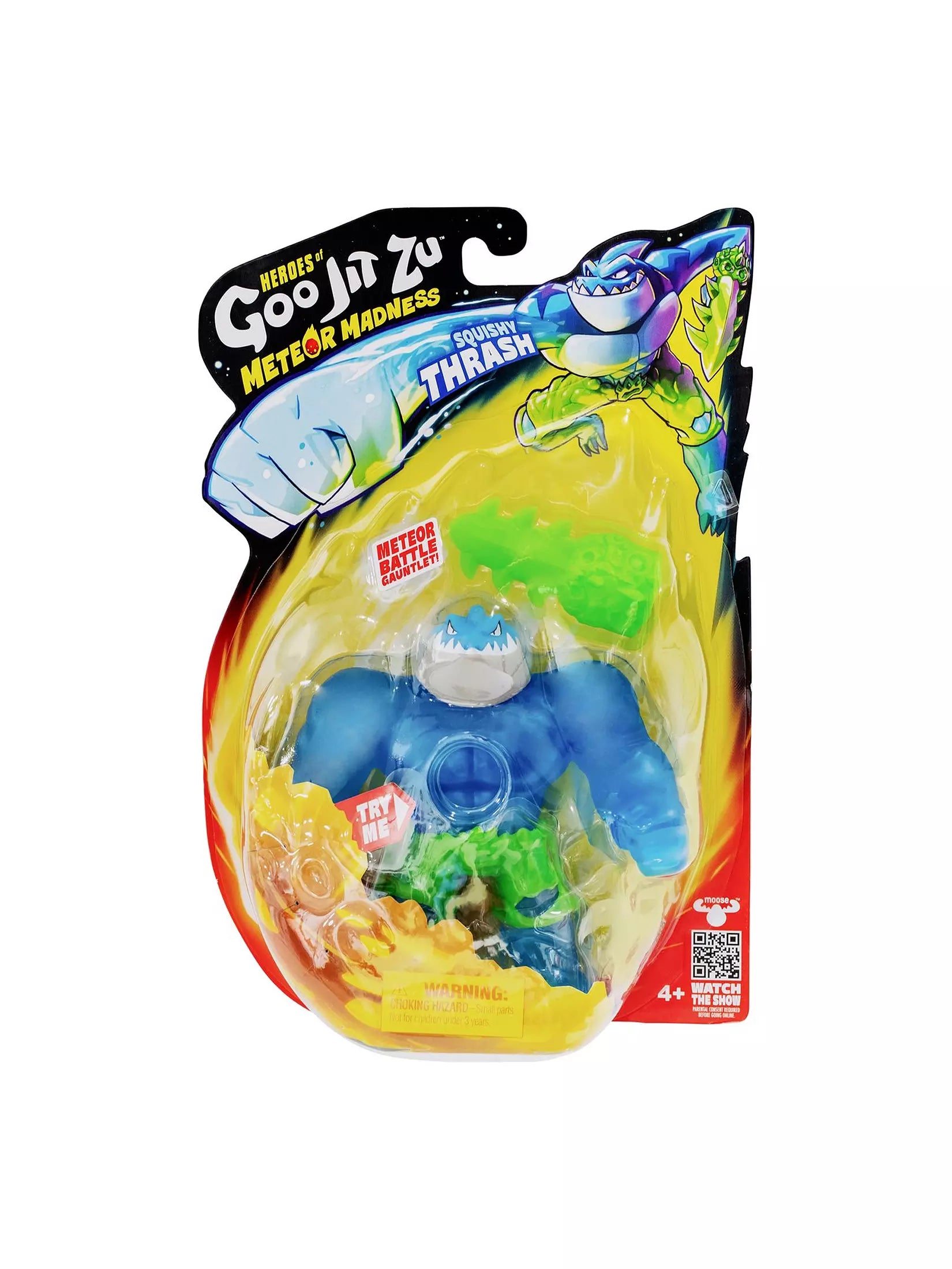 هيروز اوف جو جيت زو جنون النيزك ثراش التمدد والضغط Heroes of Goo Jit Zu