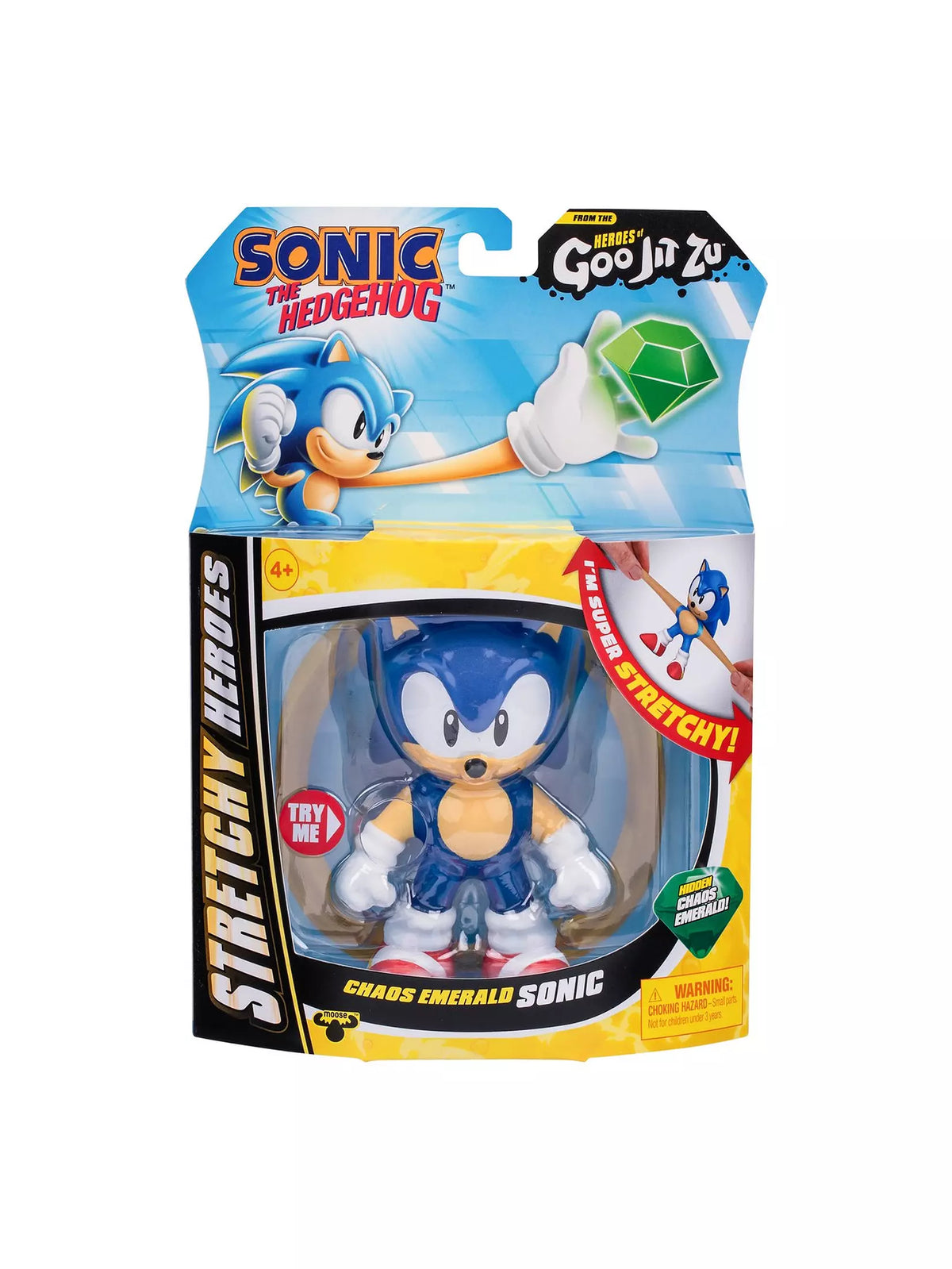هيروز اوف جو جيت زو شخصية القنفذ سونيك التمدد والضغط Heroes of Goo Jit Zu