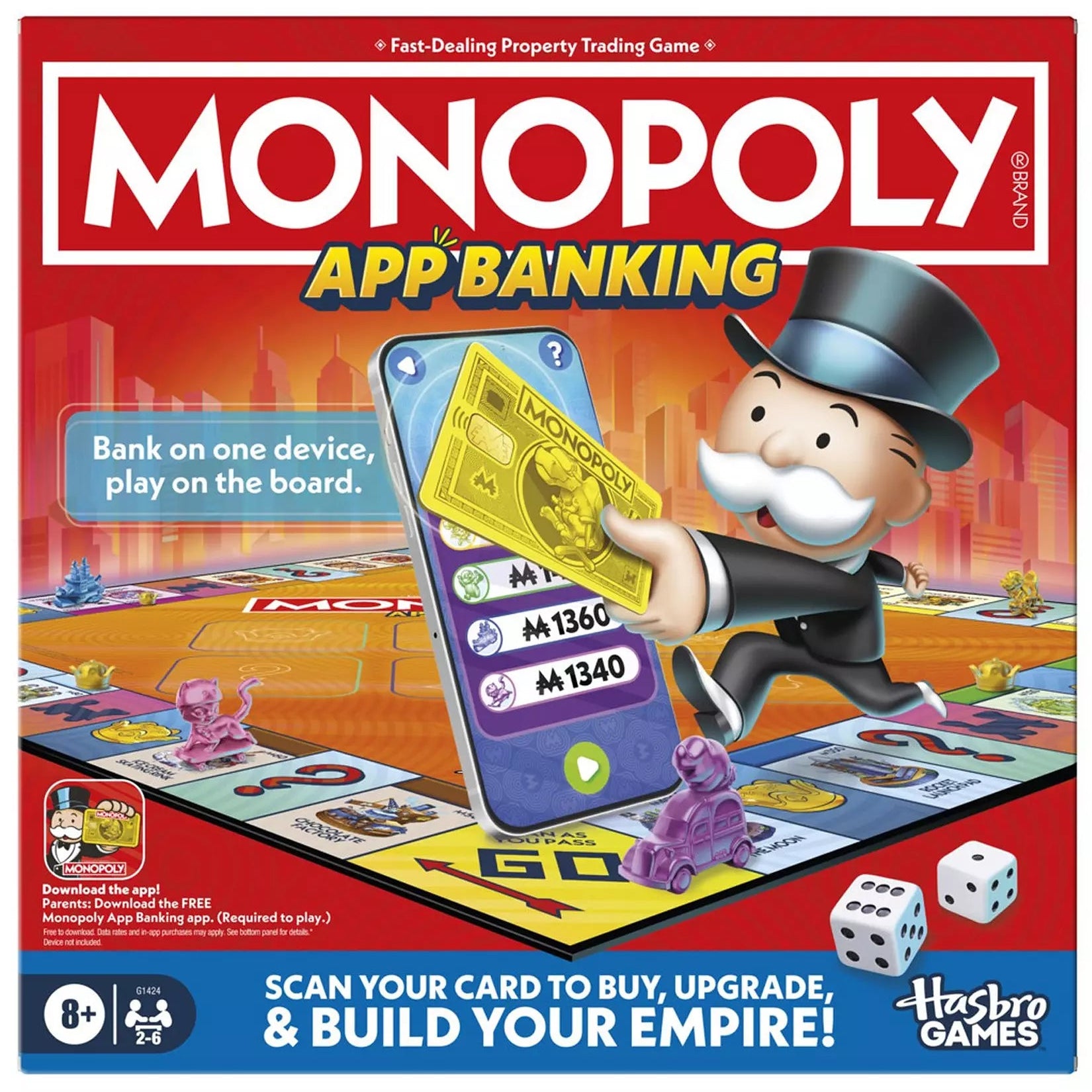 مونوبولي لعبة البنك عبر التطبيق العاب لوحية Monopoly