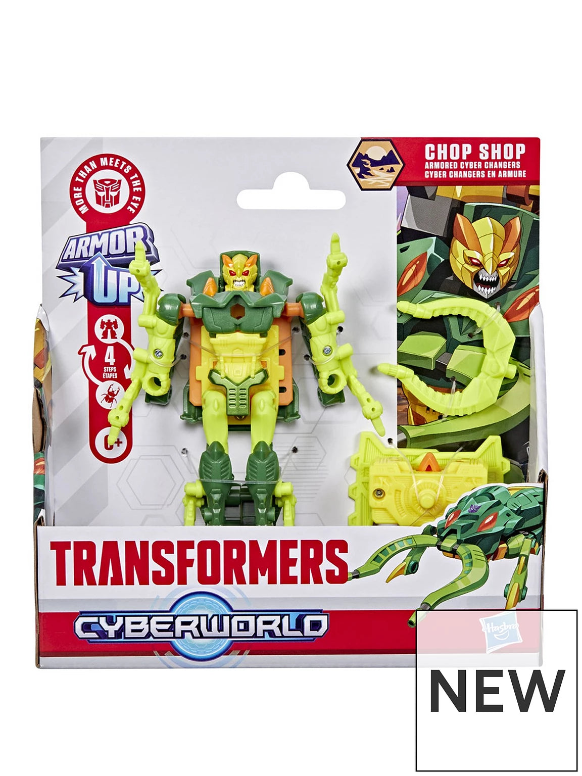 ترانسفورمرز مجسم درع شوب سايبر وورلد شخصيات كرتونية Transformers