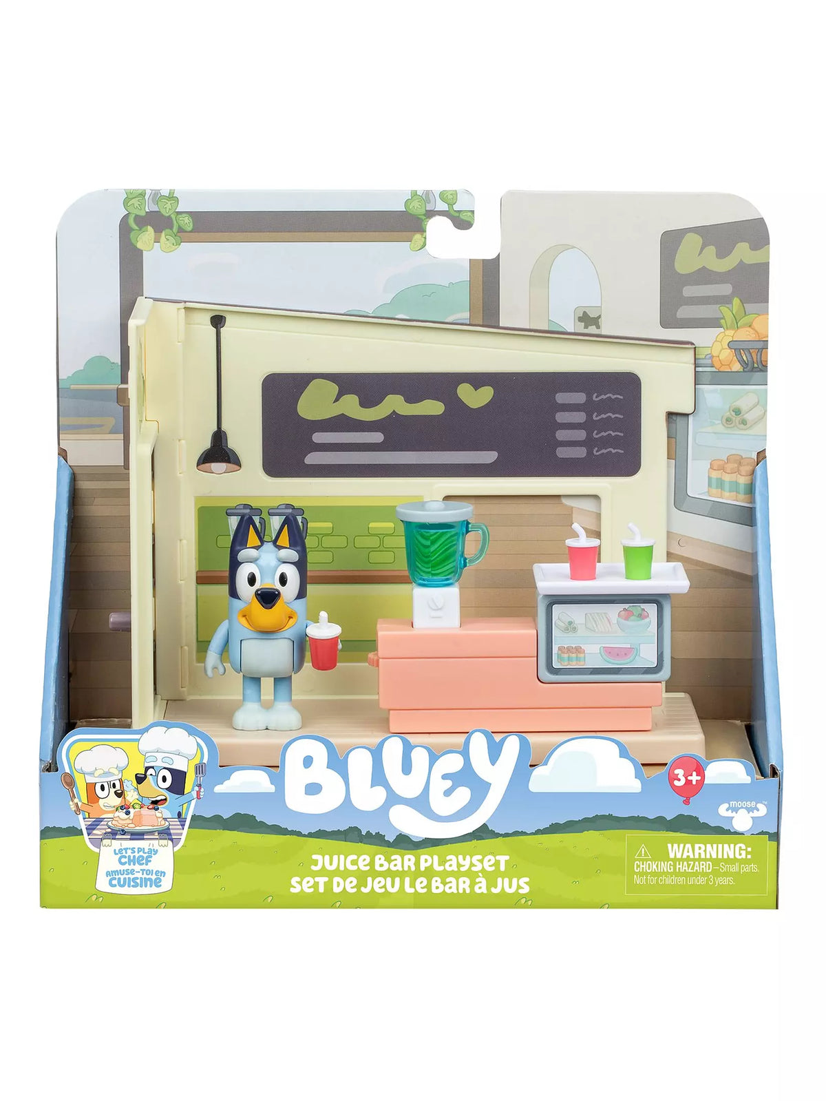 بلوي محل العصائر الصغير شخصيات كرتونية Bluey