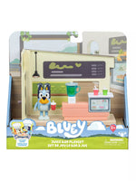 بلوي محل العصائر الصغير شخصيات كرتونية Bluey