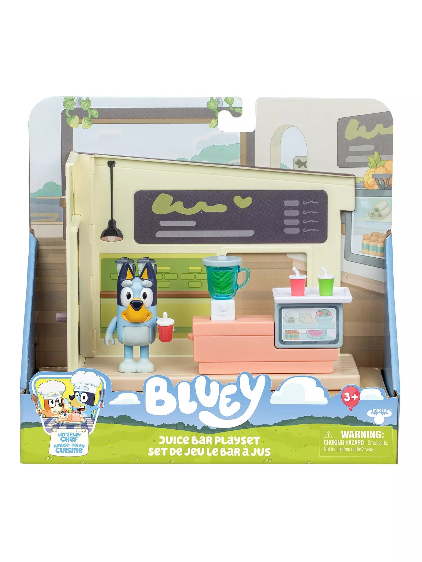 بلوي محل العصائر الصغير شخصيات كرتونية Bluey