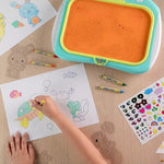 دودل كوبي سبورة وجهاز لوحي للرسم والطباعة رسم و تلوين canal toys