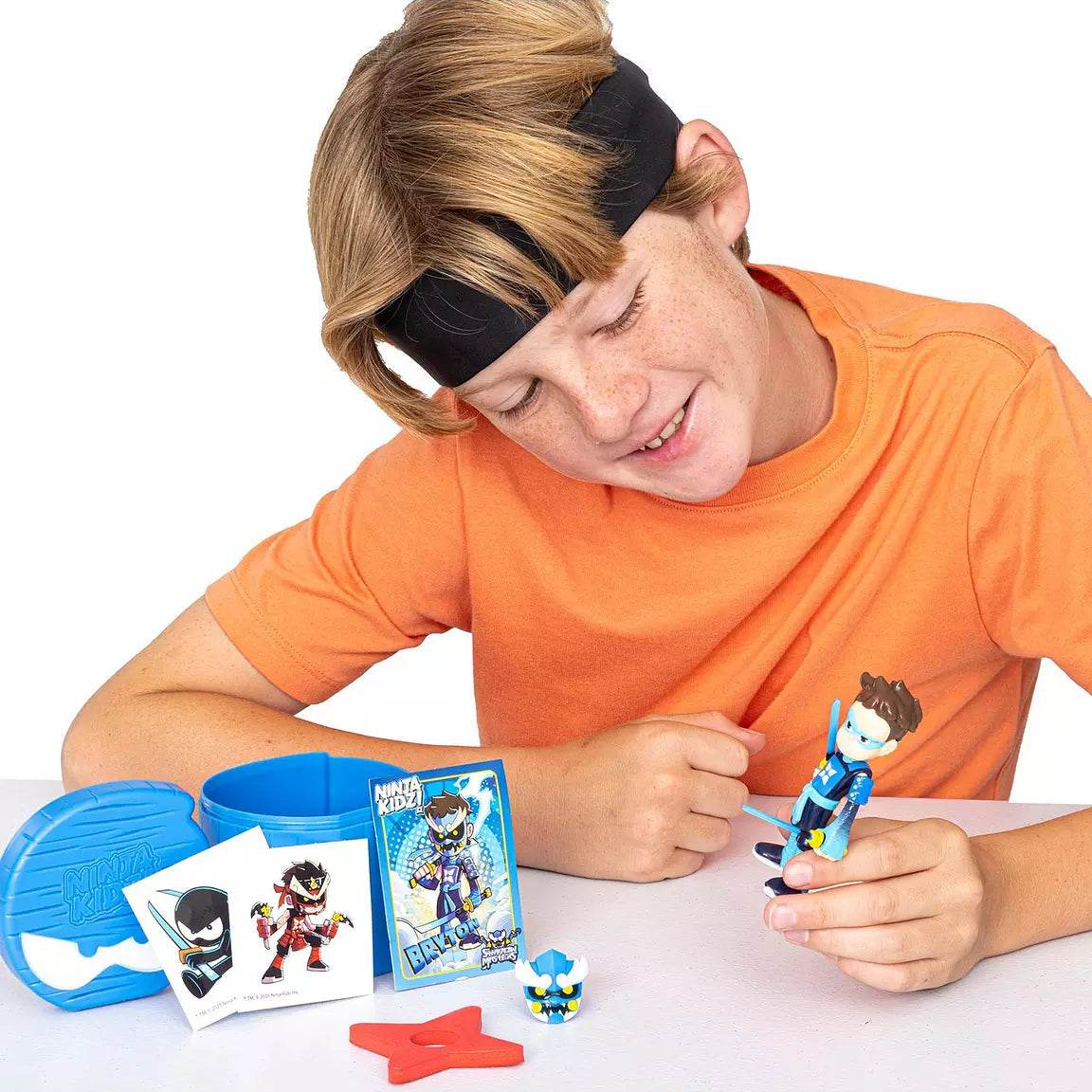 نينجا كيدز مجموعة النينجا الغامضة المجسمات Ninja Kidz