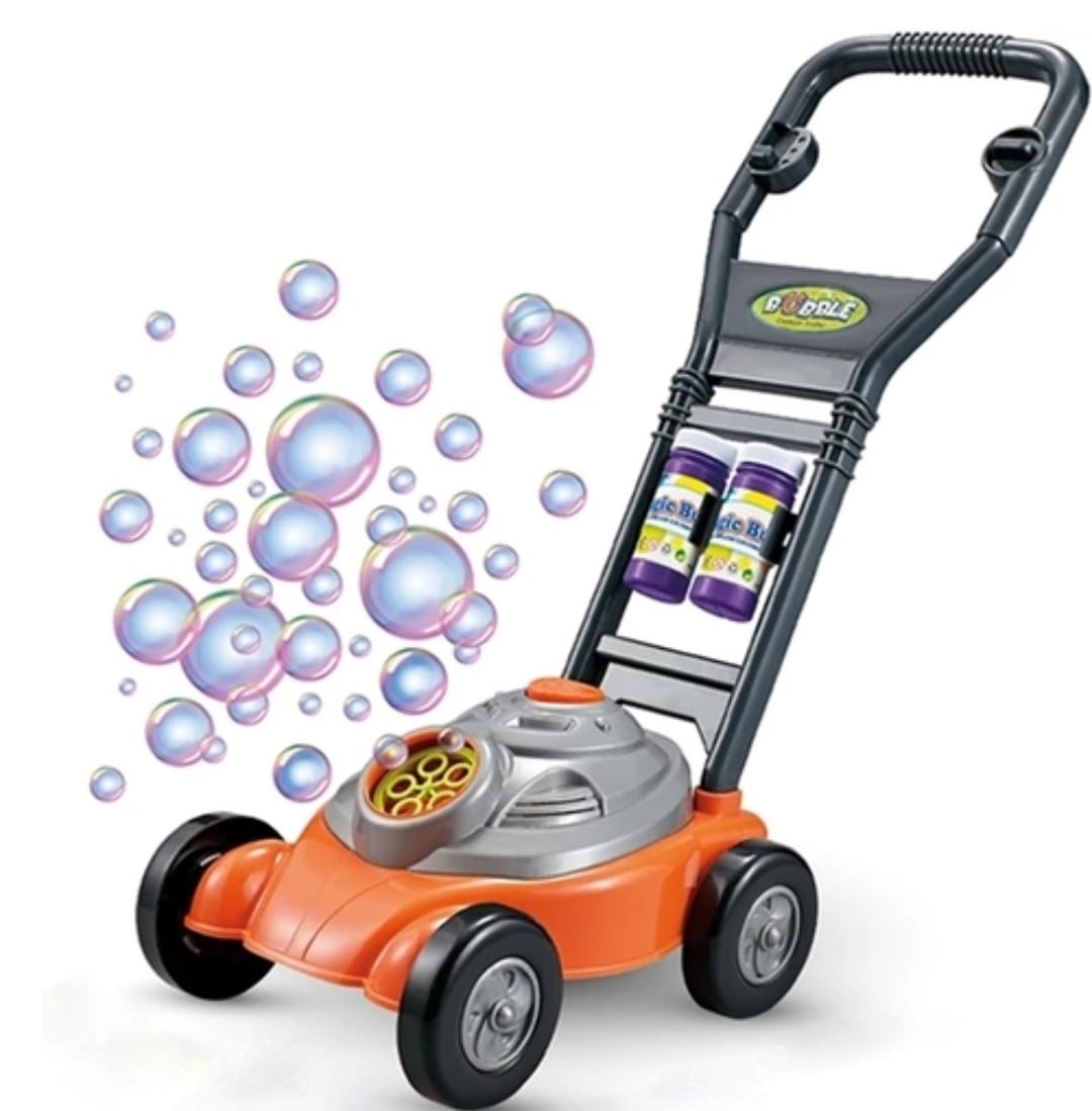 الة صناعة الفقاعات جزازة العشب فقاعات الماء والصابون LOCAL