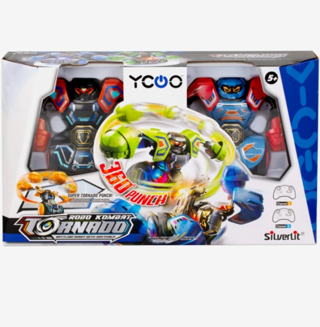 سيلفرليت كومبات سبين باتل باك بي احمر ألعاب الروبوت Silverlit