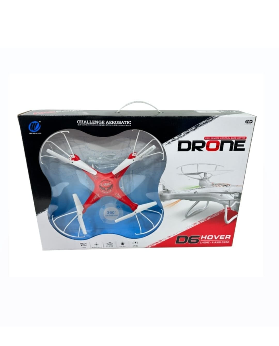 طائرة درون D6 بالريموت كنترول الوان متنوعه طائرات الدرون LOCAL