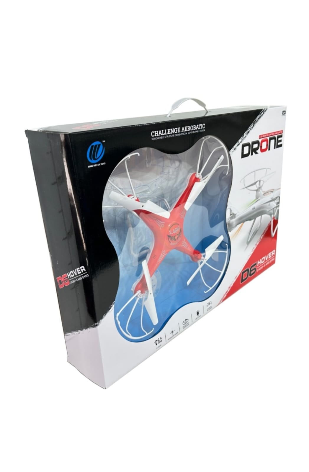 طائرة درون D6 بالريموت كنترول الوان متنوعه طائرات الدرون LOCAL