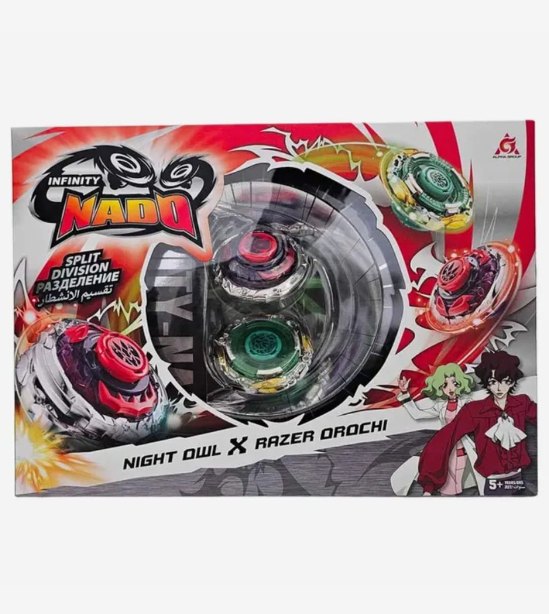 إنفينيتي نادو نايت أوول ورازر أوروشي ألعاب الأكشن Infinity Nado