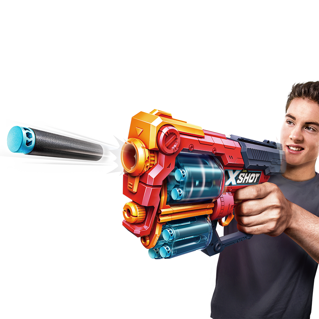 اكس شوت مسدس اكسيل اكسيز مسدسات مطاطية Zuru