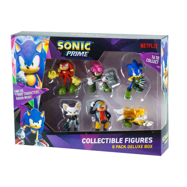سونيك برايم 8 شخصيات مفاجأة شخصيات كرتونية Sonic