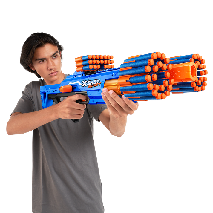 اكس شوت إنسانيتي بيرزيركو بلاستر 48 سهماً مسدسات مطاطية Zuru