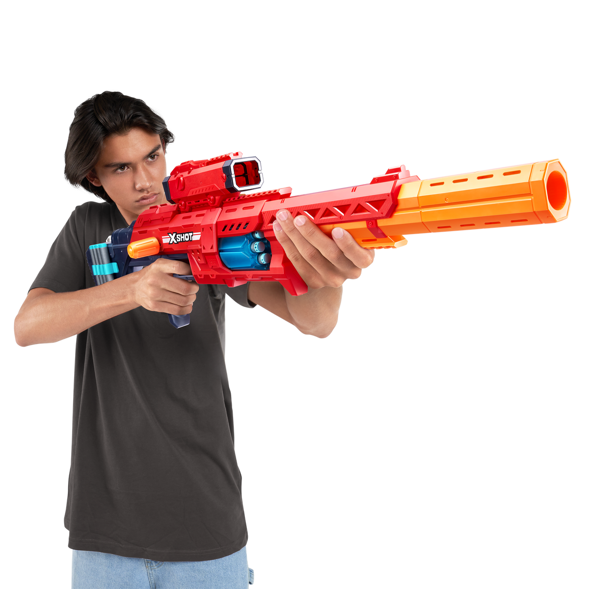 إكس شوت إكسل راينجر 24 طلقة مسدسات مطاطية Zuru