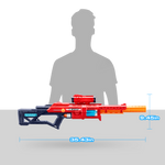 إكس شوت إكسل راينجر 24 طلقة مسدسات مطاطية Zuru