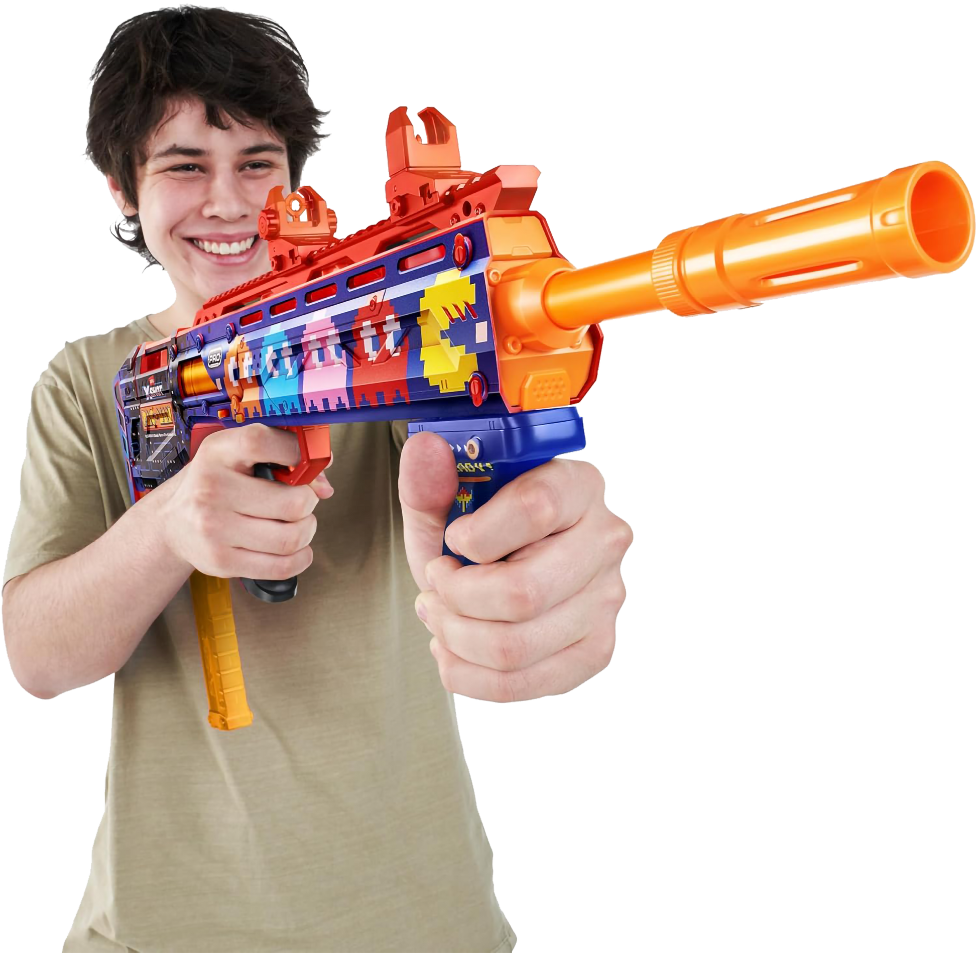 اكس شوت برو سكينز 40 طلقة باك مان مسدسات مطاطية Zuru