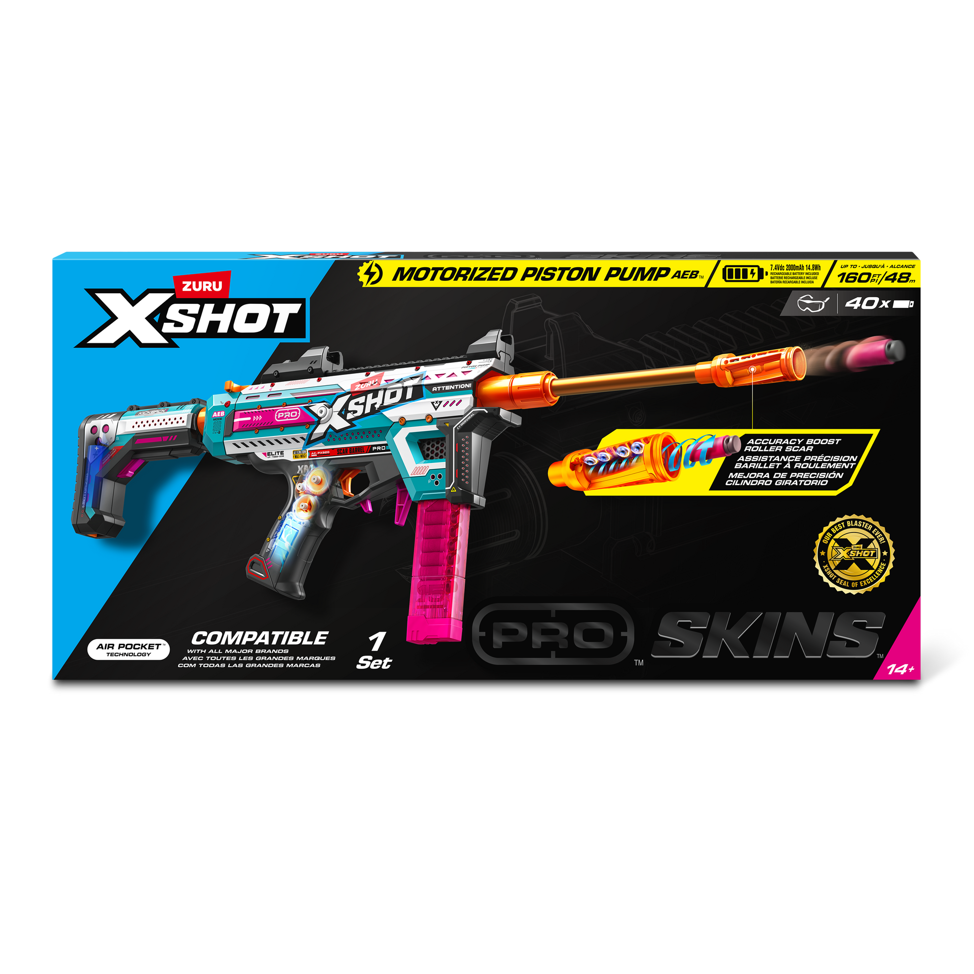 اكس شوت مسدس ميجا بلاستر مسدسات مطاطية Zuru