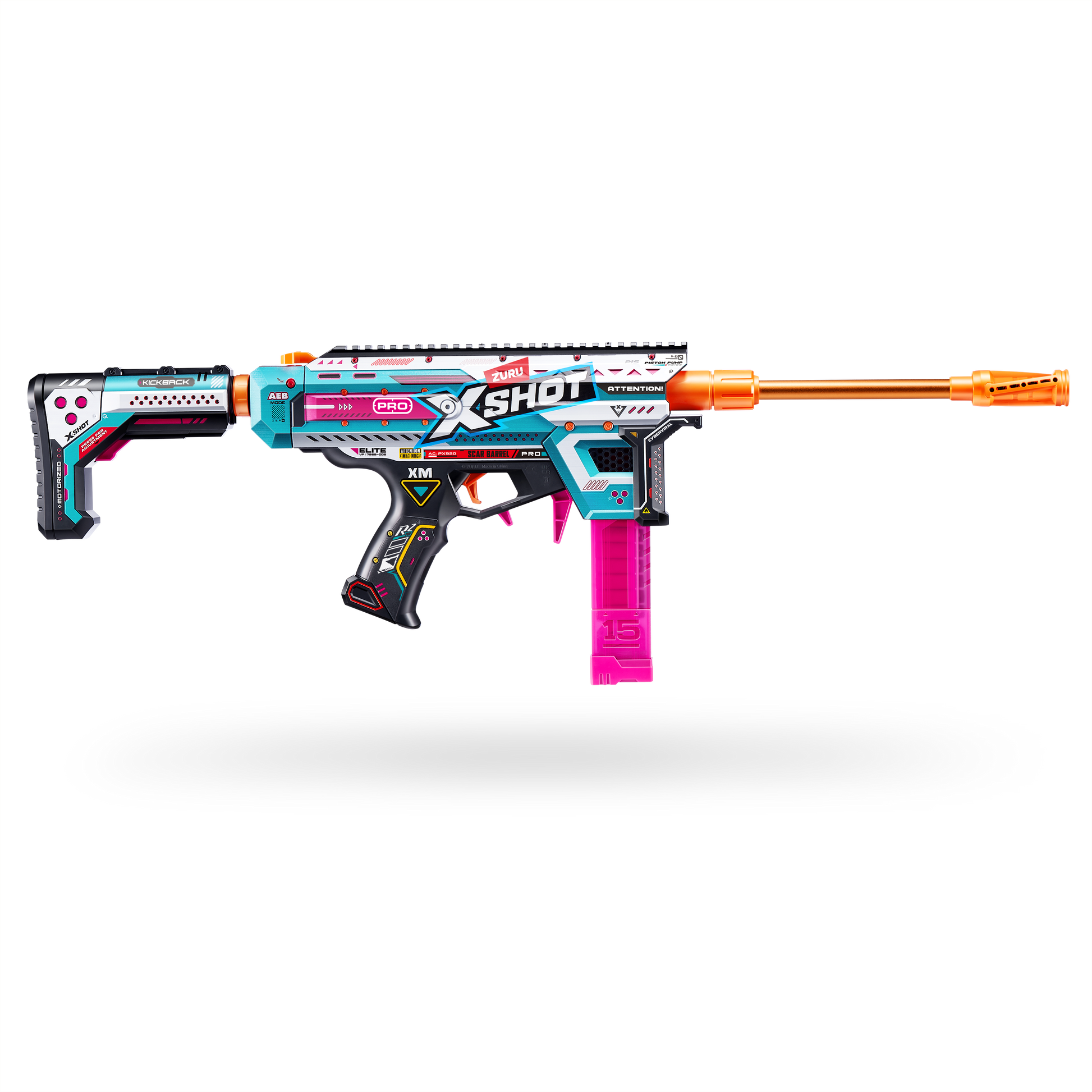 اكس شوت مسدس ميجا بلاستر مسدسات مطاطية Zuru