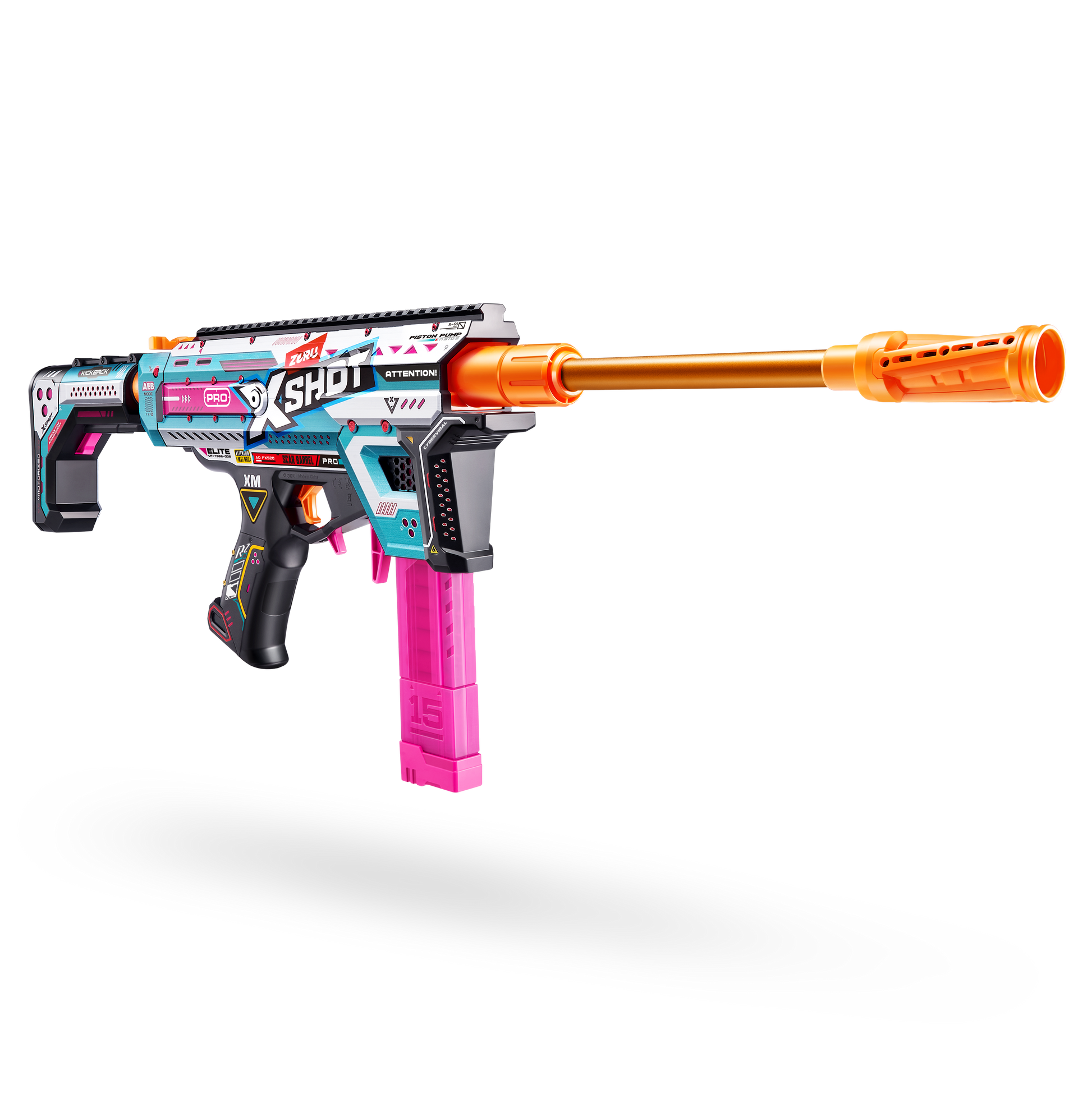 اكس شوت مسدس ميجا بلاستر مسدسات مطاطية Zuru