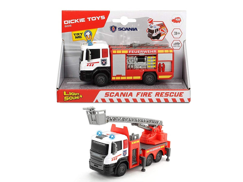 ديكي تويز شاحنة اطفاء مع اصوات واضواء الوان متنوعه Dickie Toys