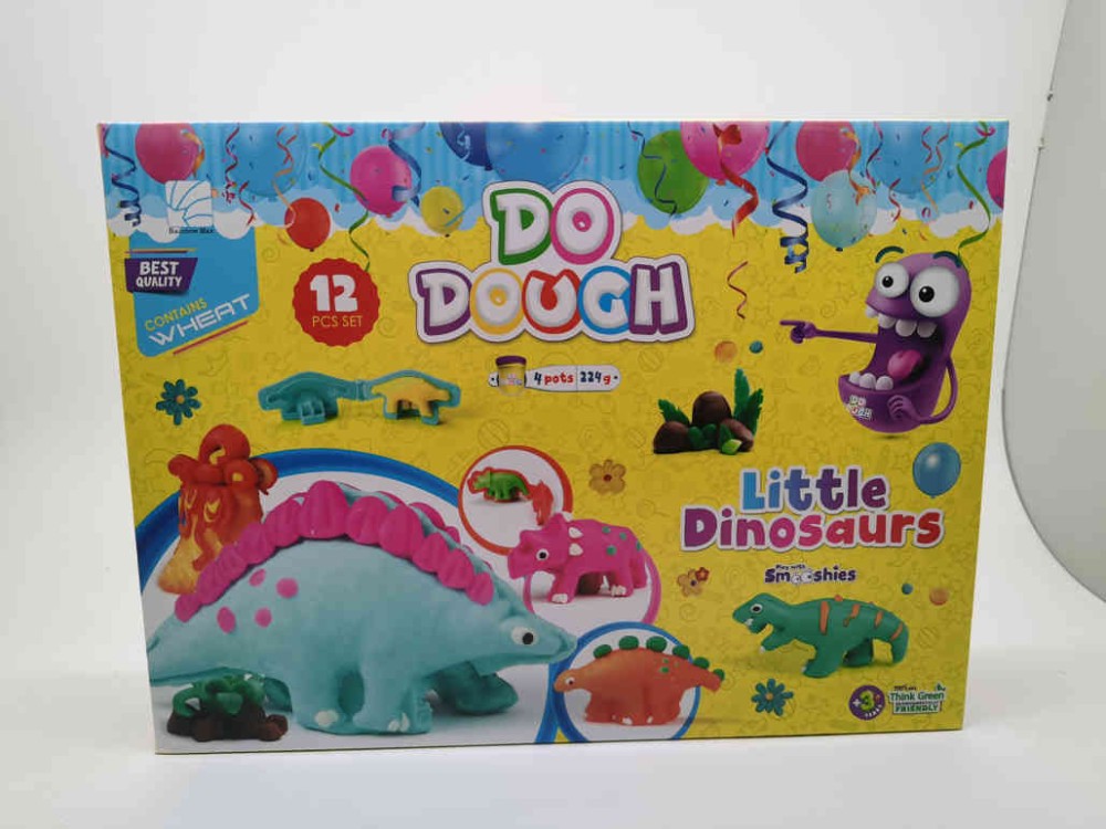 صلصال الديناصور الصغير من دو دوه الصلصال والمعجون Do Dough