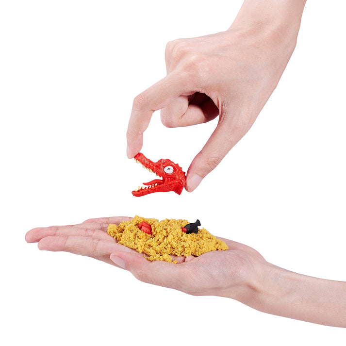 سماشرز بيض مفاجأت جزيرة الديناصور مجسمات الحيوانات Zuru