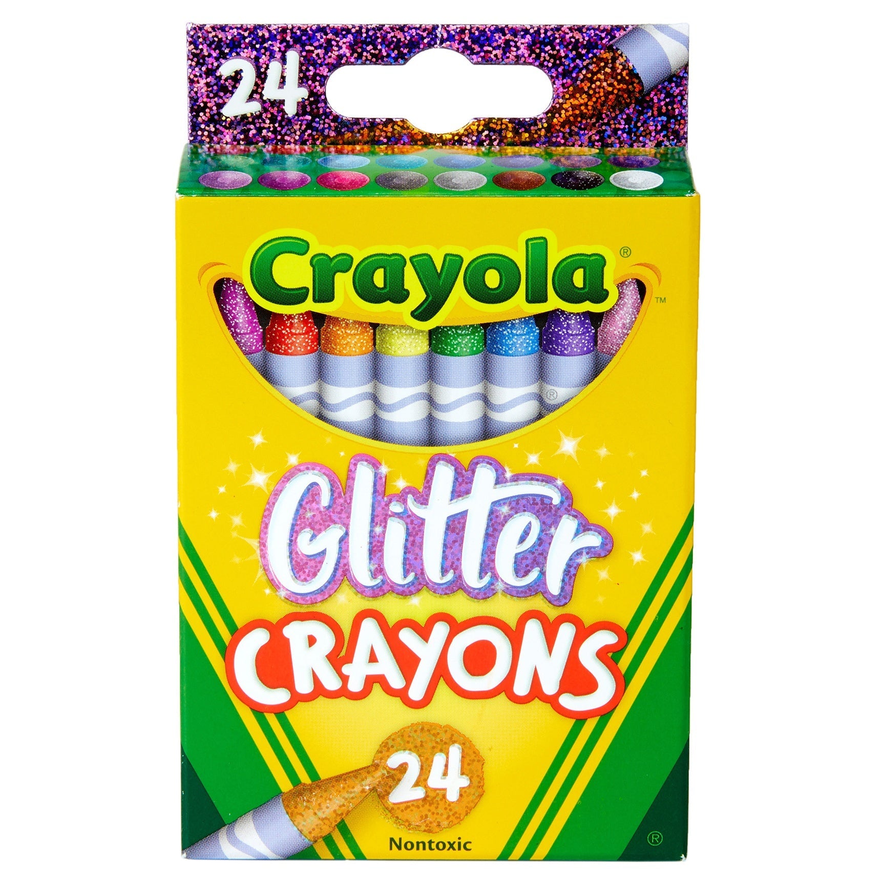 كرايولا اقلام تلوين لامع 24 لون رسم و تلوين Crayola