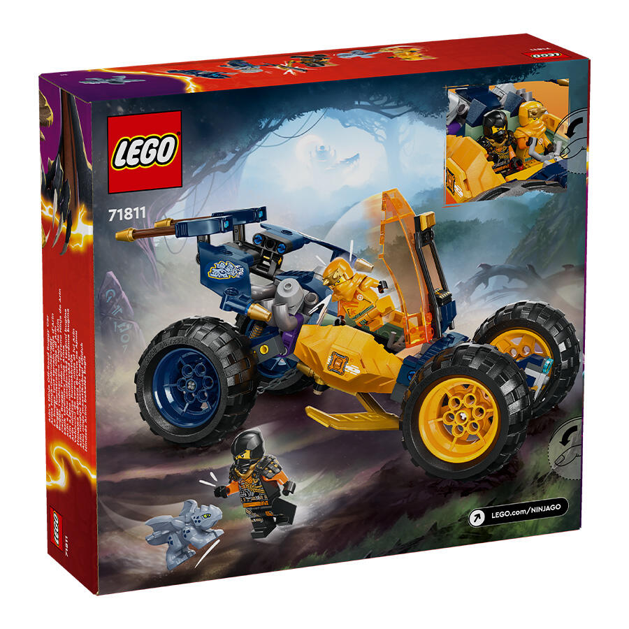 ليجو نينجاغو العاب سيارة نينجا للطرق الوعرة مكعبات التركيب LEGO
