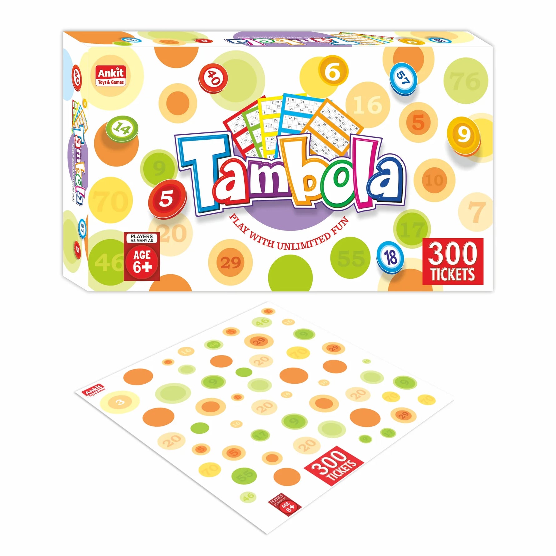 انكيت تويز لعبة تامبولا الجماعية Ankit toys