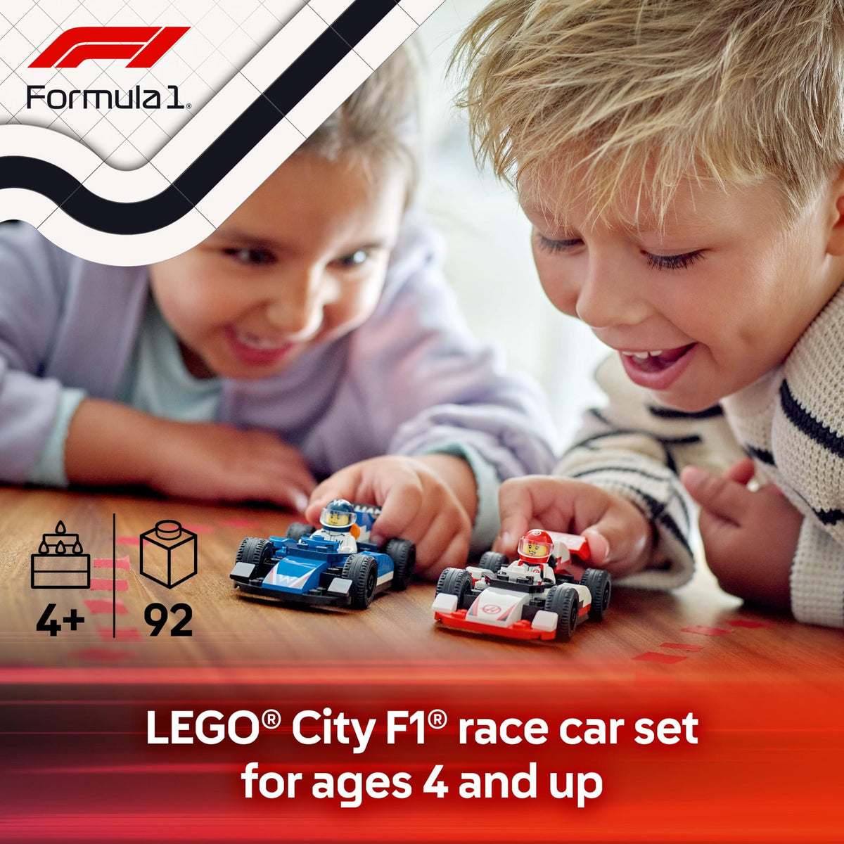 ليجو 60464 سيتي سيارات سباق فورمولا مكعبات التركيب LEGO